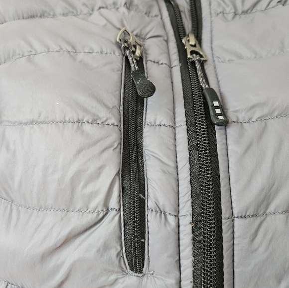 Elevate Whistler Gray Light Down Vest - Picture 5 of 10